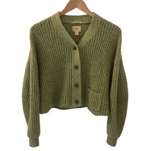 Bellerose Green Knit Cardigan